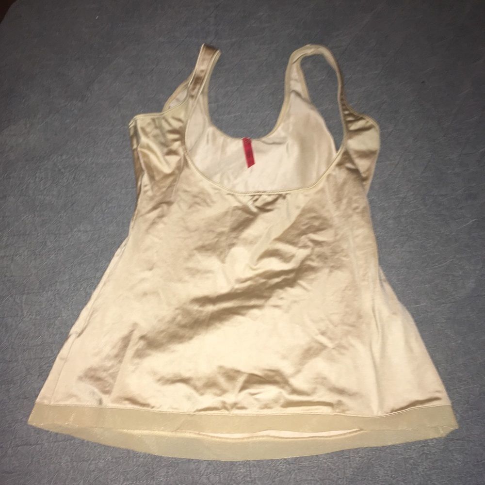 Spanx Open Bust Cami Camisole Tank Nude XL